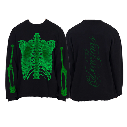 "X-RAY" THERMAL LONG SLEEVE [BLACK]