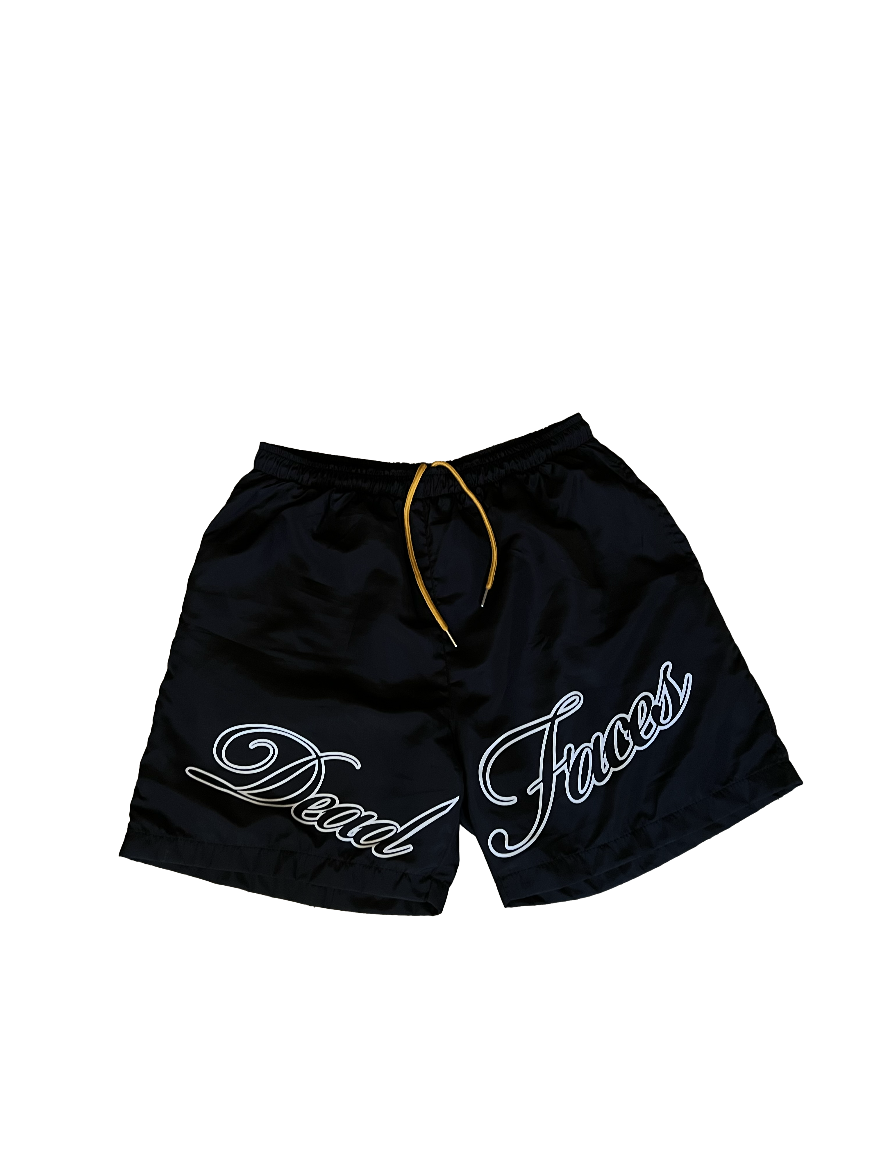 DEADFACES MESH SHORTS [BLACK]
